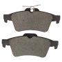 MPA 1001-1095C Quality-Built Premium Ceramic Brake Pads w/ Hardware