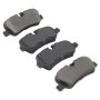 MPA 1001-1099AM Quality-Built Premium Semi-Metallic Brake Pads w/ Hardware