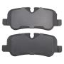MPA 1001-1099AM Quality-Built Premium Semi-Metallic Brake Pads w/ Hardware