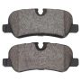 MPA 1001-1099M Quality-Built Premium Semi-Metallic Brake Pads w/ Hardware