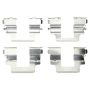 MPA 1001-1099M Quality-Built Premium Semi-Metallic Brake Pads w/ Hardware