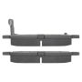 MPA 1001-1100C Quality-Built Premium Ceramic Brake Pads w/ Hardware