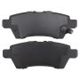 MPA 1001-1101C Quality-Built Premium Ceramic Brake Pads w/ Hardware