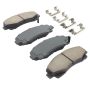 MPA 1001-1102C Quality-Built Premium Ceramic Brake Pads w/ Hardware