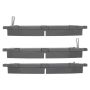 MPA 1001-1102C Quality-Built Premium Ceramic Brake Pads w/ Hardware