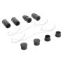 MPA 1001-1107BC Quality-Built Premium Ceramic Brake Pads w/ Hardware