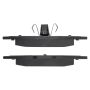 MPA 1001-1107BC Quality-Built Premium Ceramic Brake Pads w/ Hardware