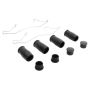 MPA 1001-1107C Quality-Built Premium Ceramic Brake Pads w/ Hardware