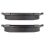 MPA 1001-1108AM Quality-Built Premium Semi-Metallic Brake Pads w/ Hardware