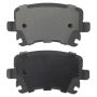 MPA 1001-1108C Quality-Built Premium Ceramic Brake Pads w/ Hardware