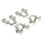 MPA 1001-1108M Quality-Built Premium Semi-Metallic Brake Pads w/ Hardware