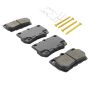 MPA 1001-1113AC Quality-Built Premium Ceramic Brake Pads w/ Hardware