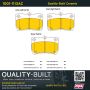 MPA 1001-1113AC Quality-Built Premium Ceramic Brake Pads w/ Hardware