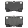MPA 1001-1113AM Quality-Built Premium Semi-Metallic Brake Pads w/ Hardware