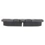 MPA 1001-1113AM Quality-Built Premium Semi-Metallic Brake Pads w/ Hardware