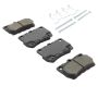 MPA 1001-1113C Quality-Built Premium Ceramic Brake Pads w/ Hardware
