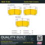 MPA 1001-1113C Quality-Built Premium Ceramic Brake Pads w/ Hardware