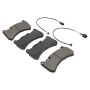 MPA 1001-1116AM Quality-Built Premium Semi-Metallic Brake Pads
