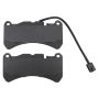 MPA 1001-1116BM Quality-Built Premium Semi-Metallic Brake Pads