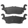 MPA 1001-1120C Quality-Built Premium Ceramic Brake Pads w/ Hardware