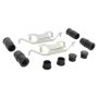 MPA 1001-1122M Quality-Built Premium Semi-Metallic Brake Pads w/ Hardware
