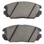 MPA 1001-1125AC Quality-Built Premium Ceramic Brake Pads w/ Hardware