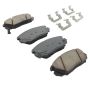 MPA 1001-1125C Quality-Built Premium Ceramic Brake Pads w/ Hardware