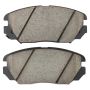 MPA 1001-1125C Quality-Built Premium Ceramic Brake Pads w/ Hardware