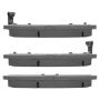 MPA 1001-1125C Quality-Built Premium Ceramic Brake Pads w/ Hardware