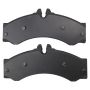 MPA 1001-1136M Quality-Built Premium Semi-Metallic Brake Pads
