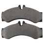MPA 1001-1136M Quality-Built Premium Semi-Metallic Brake Pads
