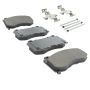 MPA 1001-1149C Quality-Built Premium Ceramic Brake Pads w/ Hardware
