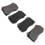 MPA 1001-1149M Quality-Built Premium Semi-Metallic Brake Pads w/ Hardware