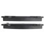 MPA 1001-1149M Quality-Built Premium Semi-Metallic Brake Pads w/ Hardware
