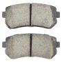 MPA 1001-1157C Quality-Built Premium Ceramic Brake Pads w/ Hardware