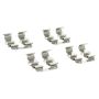 MPA 1001-1157C Quality-Built Premium Ceramic Brake Pads w/ Hardware