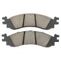 MPA 1001-1158C Quality-Built Premium Ceramic Brake Pads w/ Hardware