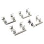 MPA 1001-1159C Quality-Built Premium Ceramic Brake Pads w/ Hardware