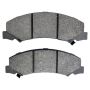 MPA 1001-1159M Quality-Built Premium Semi-Metallic Brake Pads w/ Hardware
