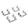 MPA 1001-1159M Quality-Built Premium Semi-Metallic Brake Pads w/ Hardware
