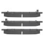 MPA 1001-1164C Quality-Built Premium Ceramic Brake Pads w/ Hardware