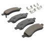 MPA 1001-1169AC Quality-Built Premium Ceramic Brake Pads w/ Hardware