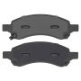 MPA 1001-1169AC Quality-Built Premium Ceramic Brake Pads w/ Hardware