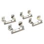 MPA 1001-1169C Quality-Built Premium Ceramic Brake Pads w/ Hardware