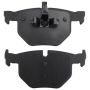 MPA 1001-1170M Quality-Built Premium Semi-Metallic Brake Pads w/ Hardware