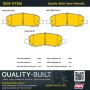 MPA 1001-1172M Quality-Built Premium Semi-Metallic Brake Pads w/ Hardware