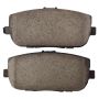 MPA 1001-1180C Quality-Built Premium Ceramic Brake Pads w/ Hardware
