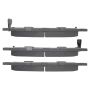 MPA 1001-1183C Quality-Built Premium Ceramic Brake Pads w/ Hardware