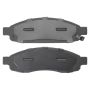 MPA 1001-1183M Quality-Built Premium Semi-Metallic Brake Pads w/ Hardware