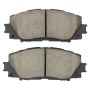 MPA 1001-1184AC Quality-Built Premium Ceramic Brake Pads w/ Hardware